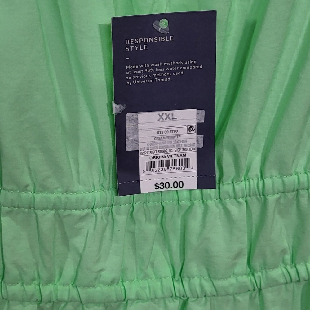 Women's Mint Green Tiered Sundress - Universal Thread - Picture 11 of 11